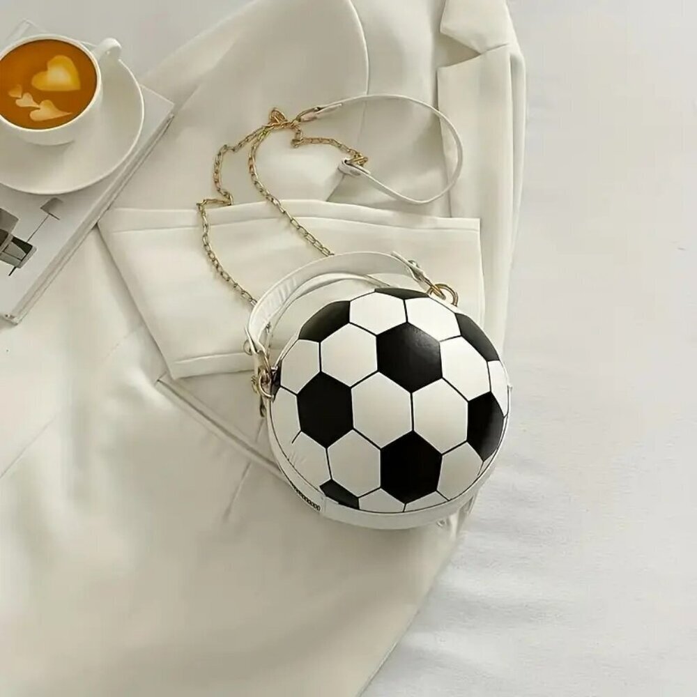 Soccer Shape Novelty Bag NWT - Picture 1 of 6